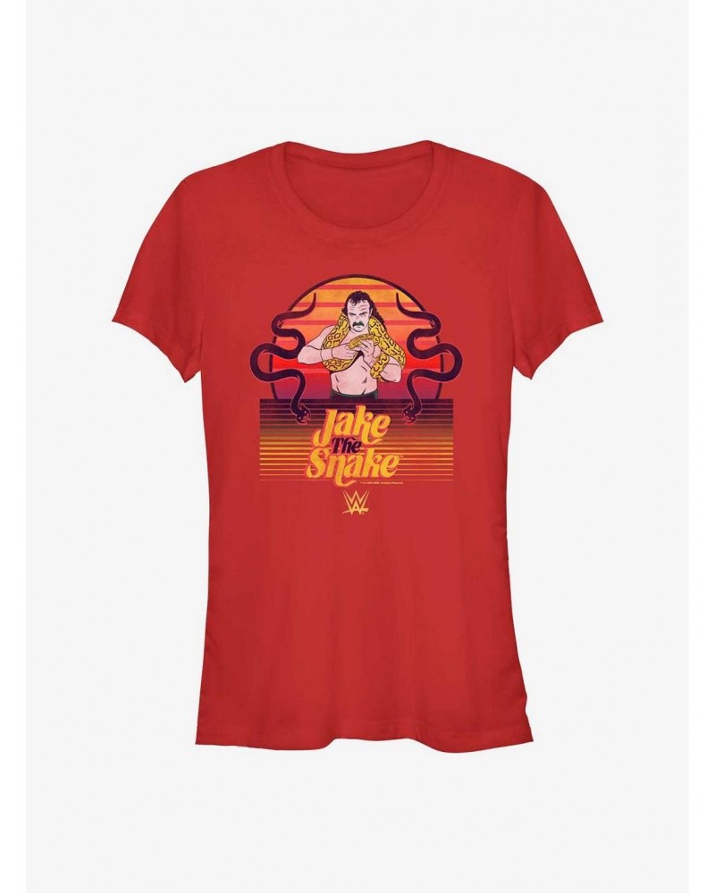 WWE Jake The Snake Sunset T-Shirt $6.12 T-Shirts